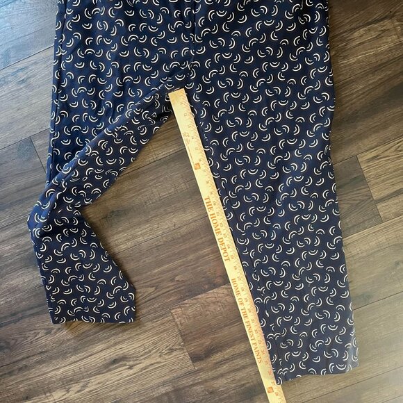 Boden Women's Richmond Stretchy Navy Blue Rainbow Geometric Print Size 16 Reg - Picture 4 of 6